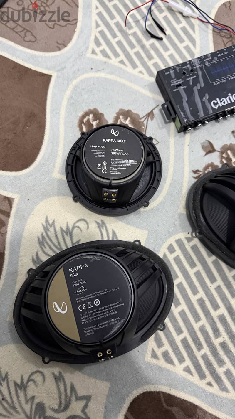 Kappa infinity car sound system 1
