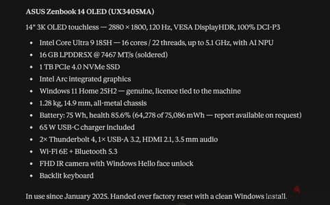 Zenbook Asus