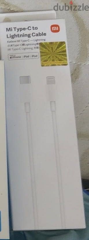 كابل Xiaomi Type-C to Lightning