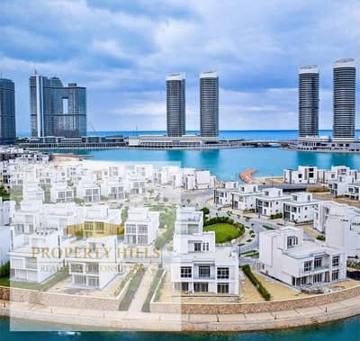 Panoramic Sea View Chalet with Garden, Fully Finished, Ready Now, Lowest Down Payment & 12-Year Interest-Free Plan, Alamein