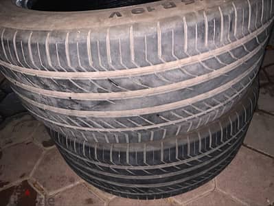 2 فردة Continental SportContact مقاس 255/45 R19 DOT 0323