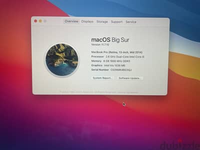 MacBook Pro 2014 retina 13 inch