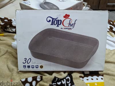 صنية جرانيت مستطيلة توب شيف
