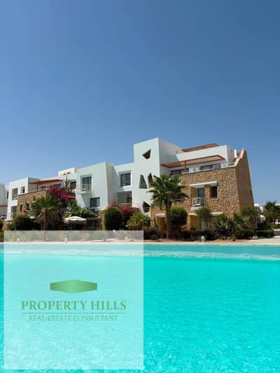 VIP chalet in the heart of El Gouna with a view of the marina, fully finished at a price lower than the market price