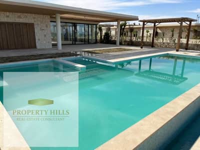 With a 10% deposit, a chalet will be delivered in Ras El Hikma, first row by the sea, with a distinctive view and hotel finishing With a 10% deposit, a chalet will be delivered in Ras El Hikma, first row by the sea, with a distinctive view and hotel finishing
