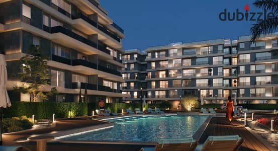 Premium 126m apartment, G West compound in Green Revolution, right facing Al Rabwa, Prime location, Sheikh Zayed
