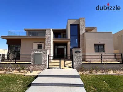 villa 636m prime location and view in SODIC- The Estates