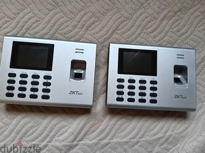 بصمة حضور وانصراف  zktecko K40 pro حالة ممتازة