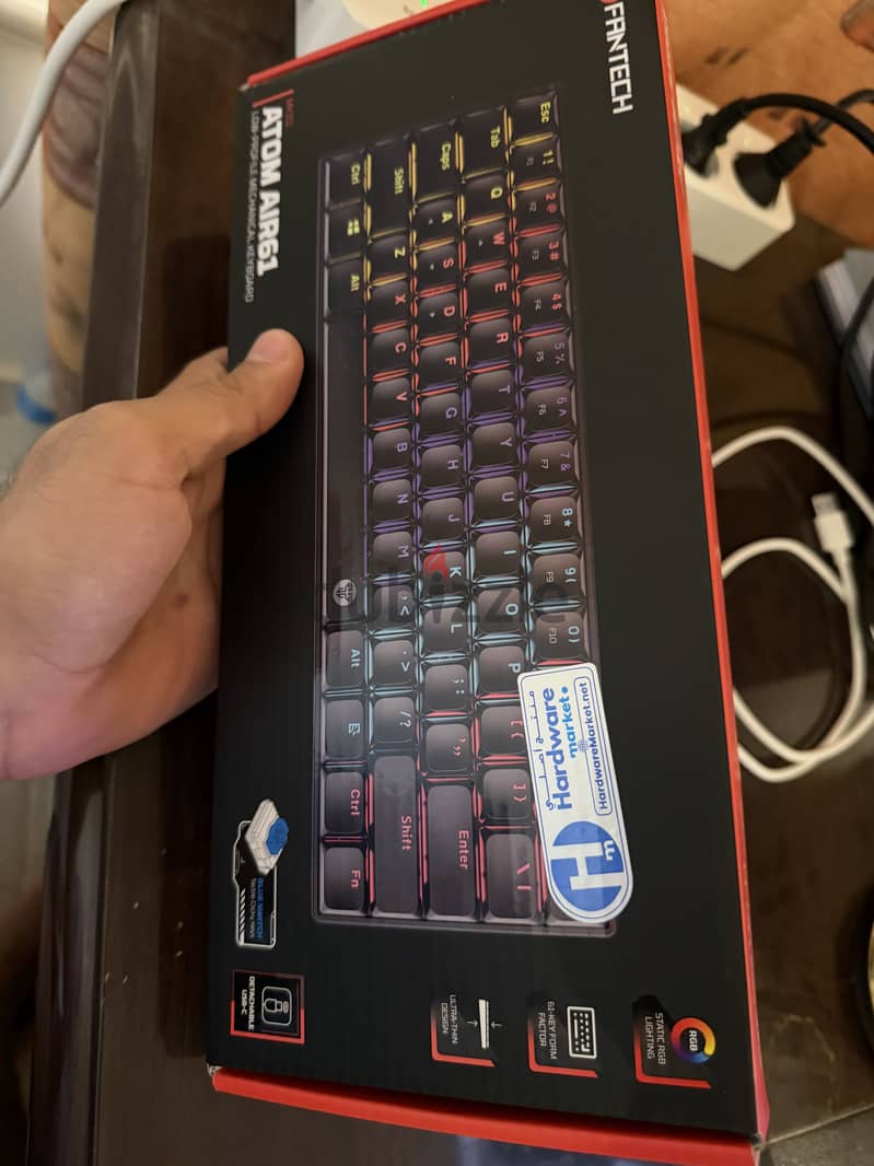 Gaming Fantech Atom Air original 5