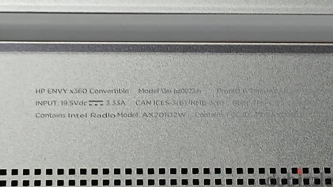 Lap top hp envy x360 2