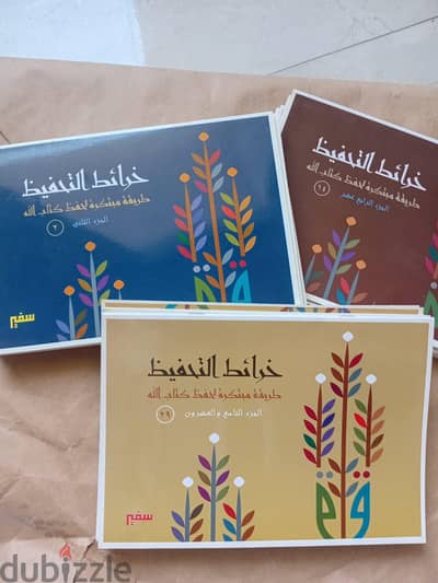 خرائط التحفيظ أسهل طريق لحفظ كتاب الله بطريقه مبتكرة  ٣٠ كتاب ب ٣٠ جزء