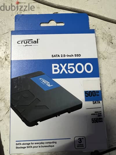 Crucial bx500 500g 2.5 new