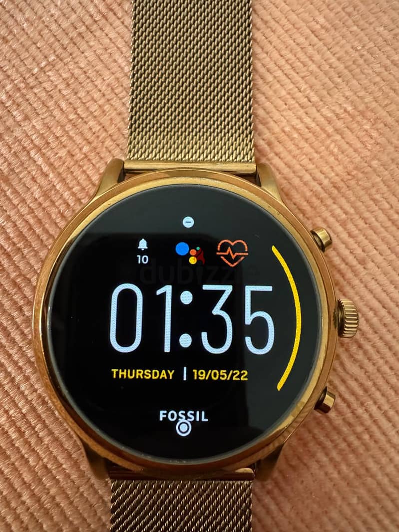 Fossil Julianna 5th Generation Touch Screen Smart Watch Stainless 1