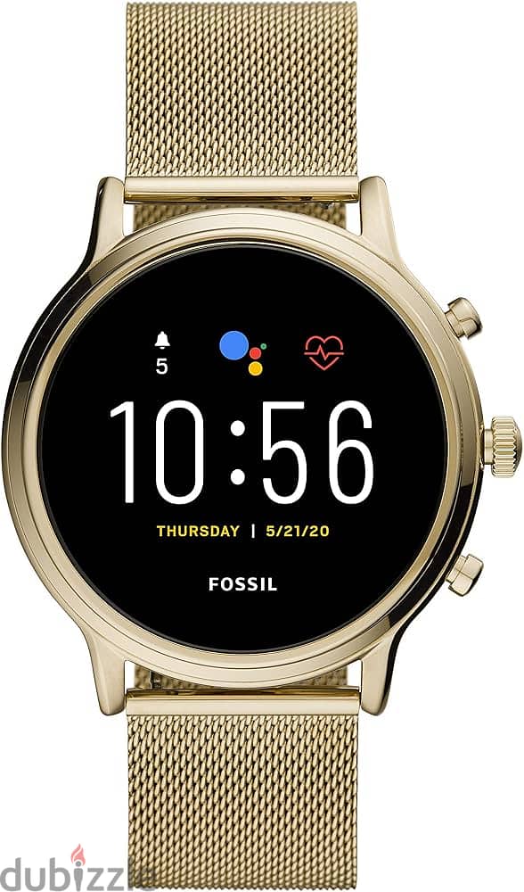 Fossil Julianna 5th Generation Touch Screen Smart Watch Stainless 3