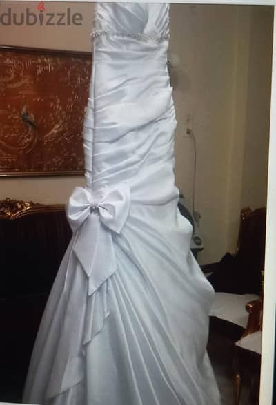 فستان زفاف من David's Bridal أصلي من أمريكا-جديد بالتيكيت-مقاس 4