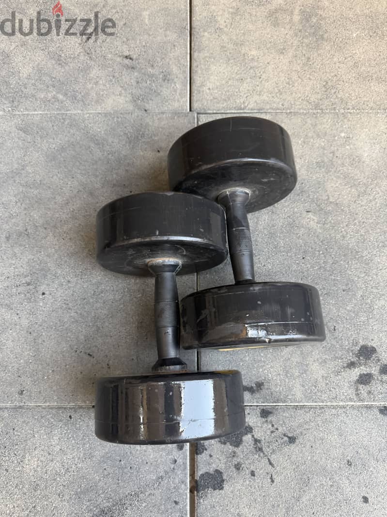 140kg dumbbells 5