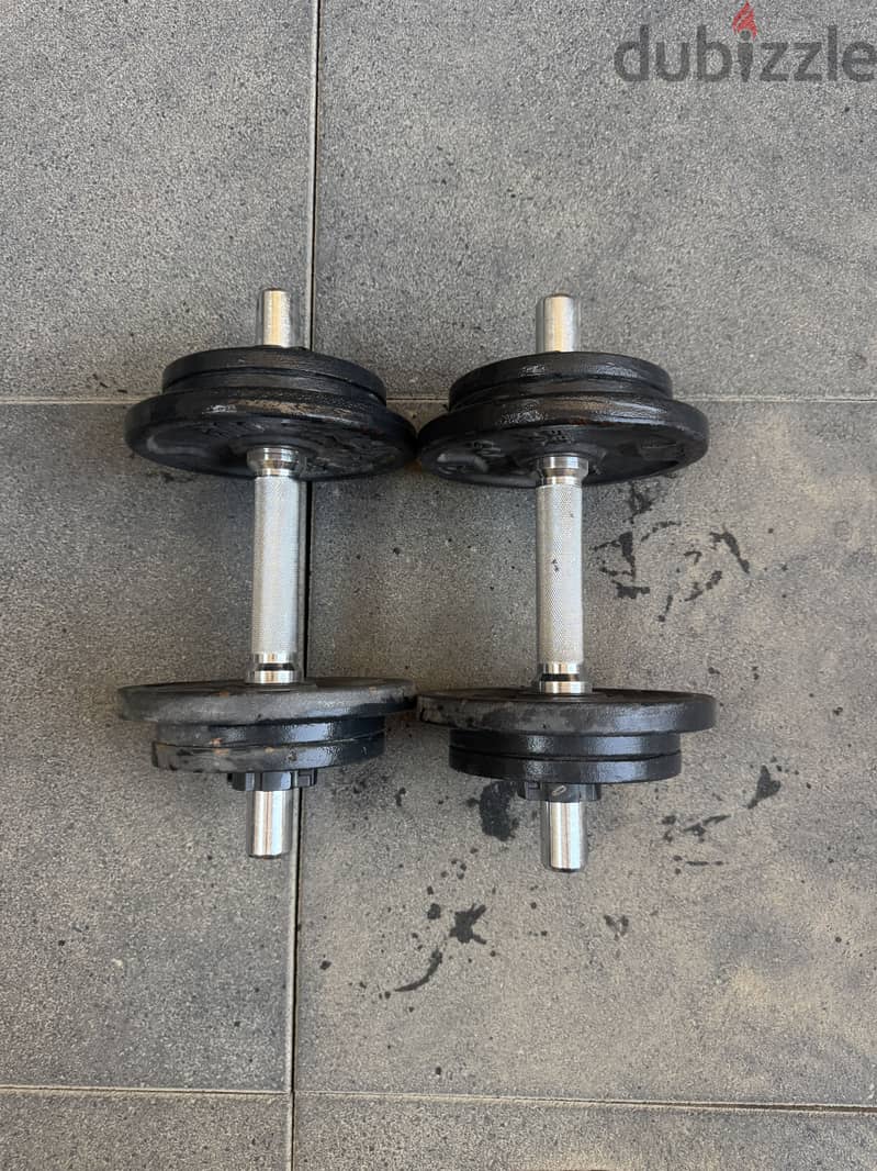 140kg dumbbells 7