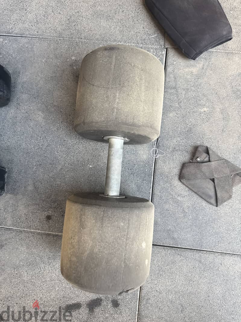 140kg dumbbells 8