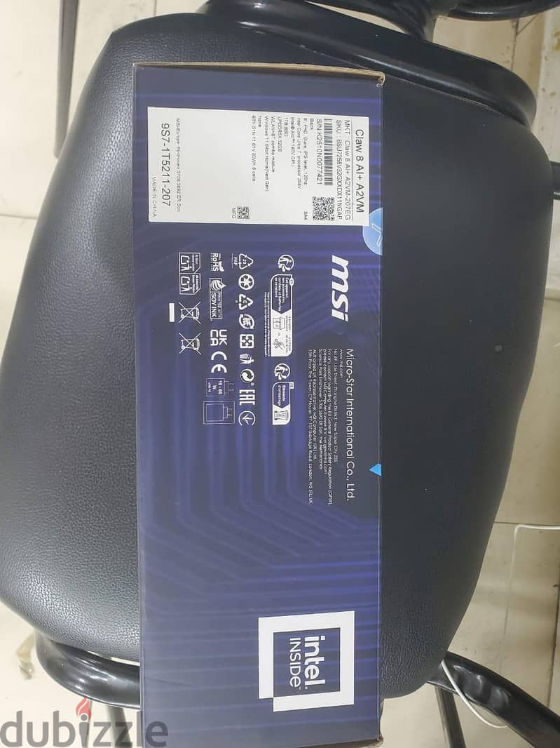 msi claw 8 AI + 4