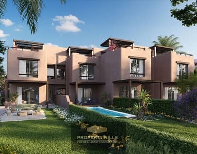 فيلا متشطبة لشركة Palm Hills بسعر لقطة في قلب الساحل الشمالي في Hacienda