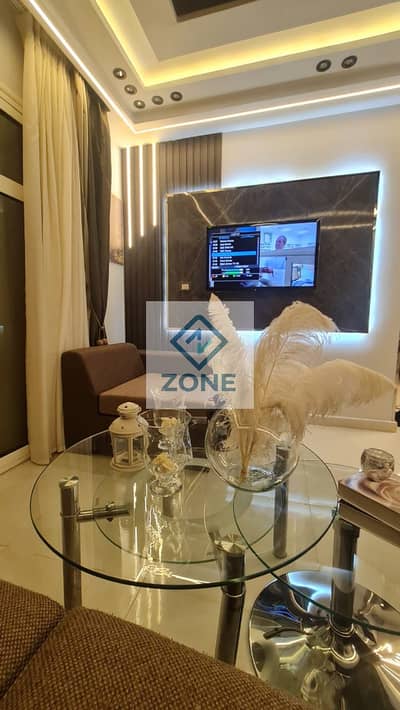 Apartment 96 sqm for rent in Madinaty fully furnished custom finishing super lux prime location