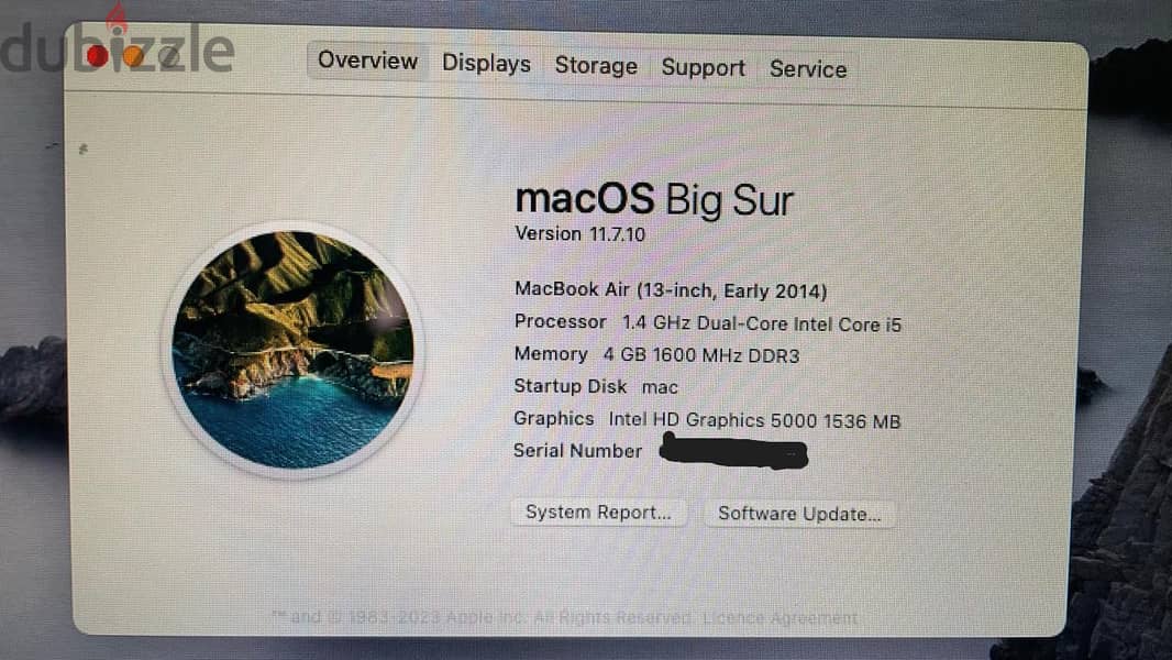 MacBook Air 2014 in new condition 3