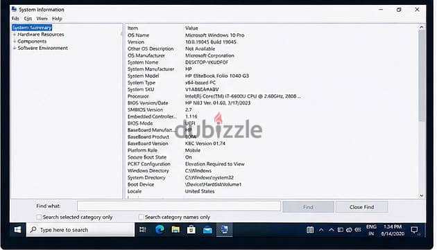 HP EliteBook Folio 1040 G3 1