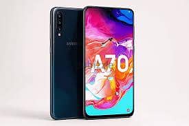 Samsung a70 128g ram6   كسر كسر زيرووو شاشة سوبر امولد مش مفتوح