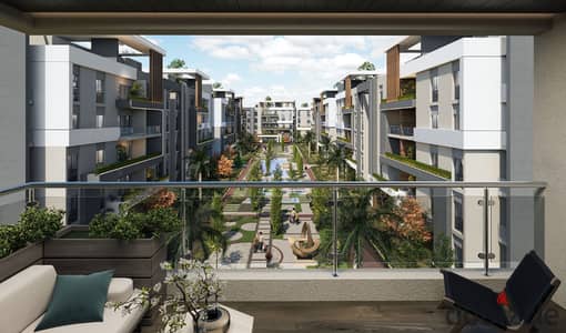 Apartment for sale in Al-Obour City in installments, a residential compound with integrated services
