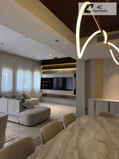 Standalone 305m Fully finished and furnished for sale in Emaar - Uptown cairo | Ready to move