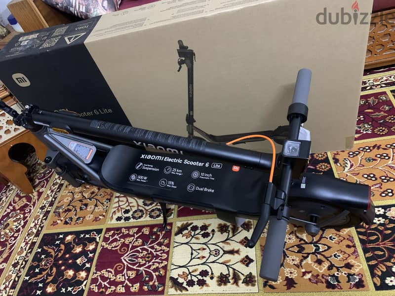 Xiaomi scooter 6 lite 7