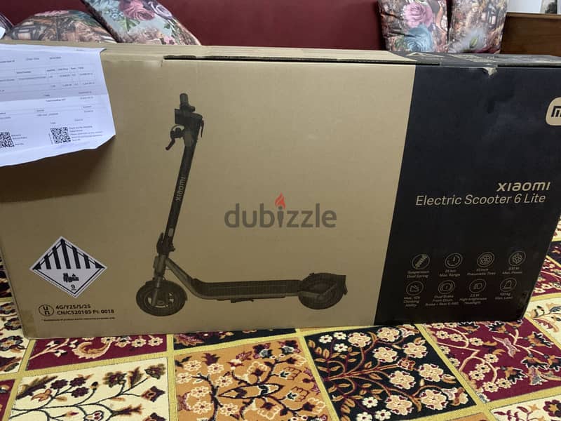 Xiaomi scooter 6 lite 9
