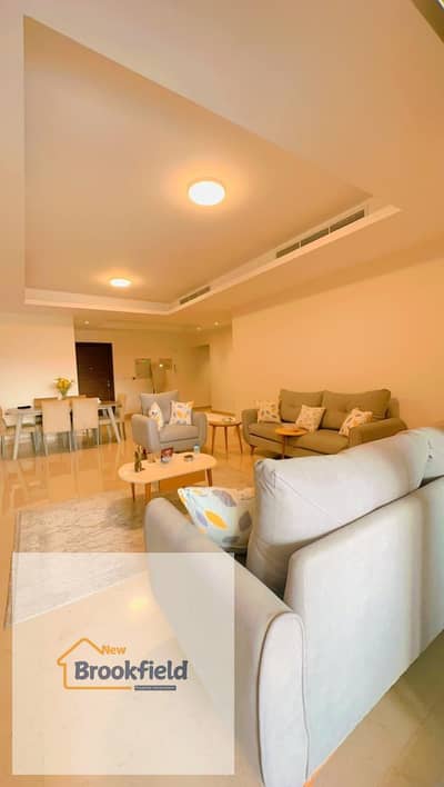 شقه فاخرة للايجار مفروش  بالكامل التراسوبر لوكس كمبوند كايرو فستيفال Fully Furnished Ultra Super Lux Apartment for Rent | Cairo Festival City