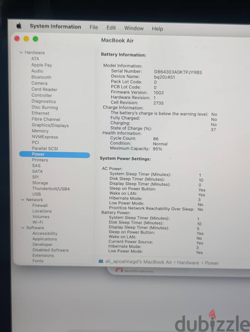 mac book air m1 13 inch 4