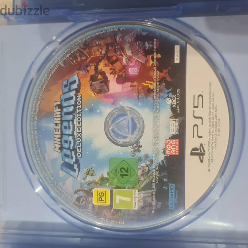 3 CDs PS5 DragonBall Minecraft Legends and Fifa 1