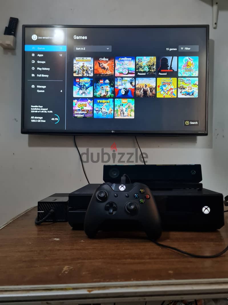 Xbox one + Kinect 1