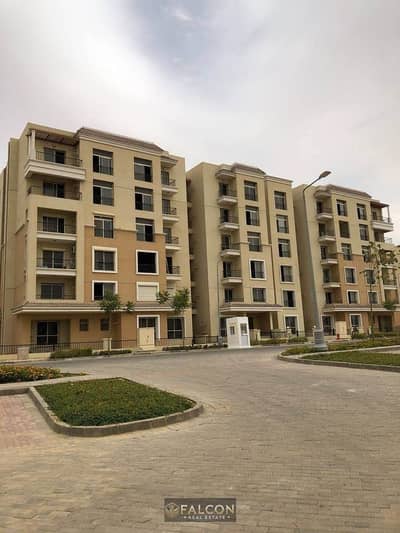 Apartment for sale, 154 sq m, 3 bedroom, sea view, for sale in Sarai Compound on the Suez Road next to Madinaty and near Fifth Settlement