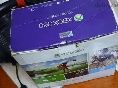 فرصة لقطة: Xbox 360 E مساحة 500GB بالكرتونة + كاميرا Kinect + دراع وأل
