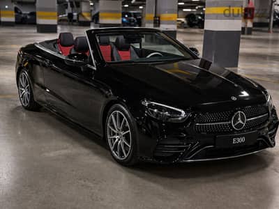 مرسيدس كابورليه كوبيه للإيجار |Mercedes E300 Cabriolet 2023 for Rent