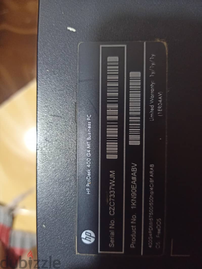 HP pro desk400 G4  mt 2