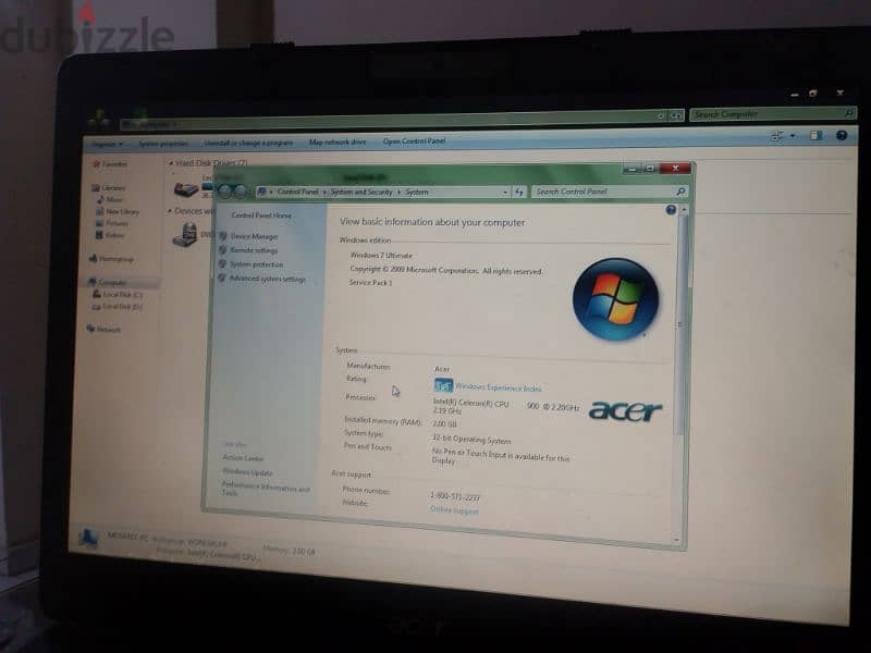 لابتوب Acer للبيع 2