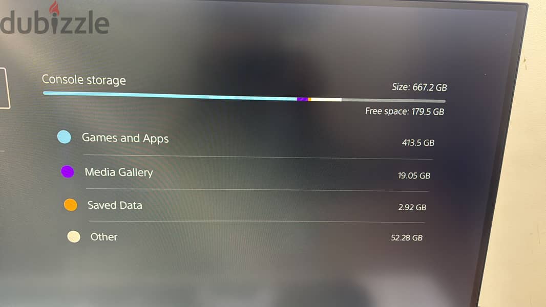 Ps5 fat 1 controller (from saudi) 4