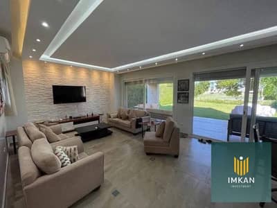 Apartment for sale in Al Jar, Al Shorouk, Cairo. 128 sq m with a 68 sq m garden, hotel-style finishing, 7-year payment plan available. Located opposit