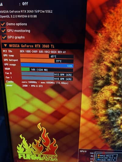 Asus Rog strix RTX 3060Ti