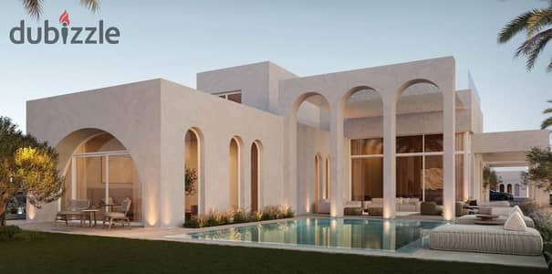 Delivery Soon Luxury Beachfront One Story Villa - Only 200 sqm To The Beach In The Med Ras El Hekma North Coast