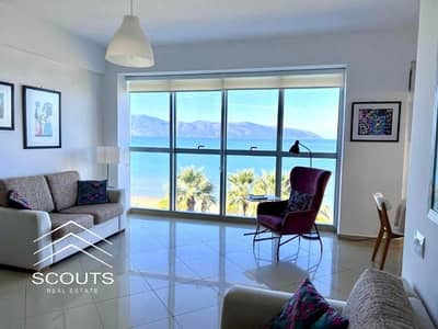 Lowest price chalet for sale in Ilmont Galala, fully furnished and equipped, with a sea view in Ain Sokhna village, next to Porto Sokhna and La Vista.