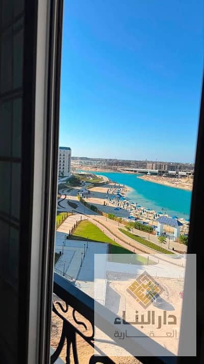 ready to move  lagoon view - finished apartment for sale in latin distrect new alamein north coast next to mazarine and marassi  , marina 5