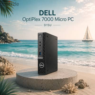 Dell Micro PC OptiPlex i5 12th-32-256 NVMe+TB NVMe اقوي اداء من ديل