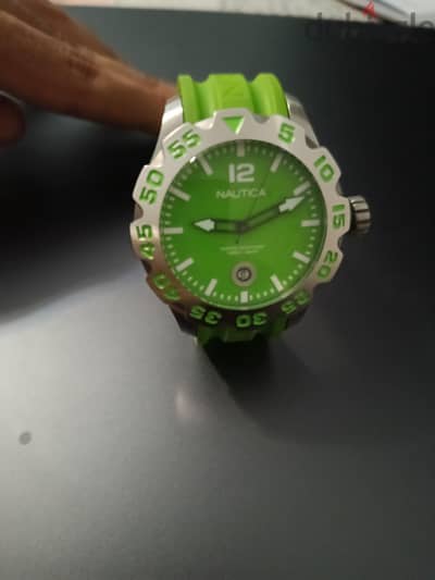 Nautica BFD 101 Diver Green watch