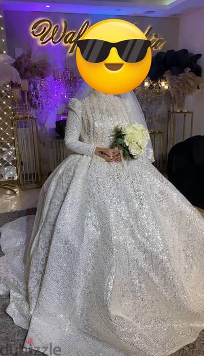 فستان زفاف استخدام شخصي